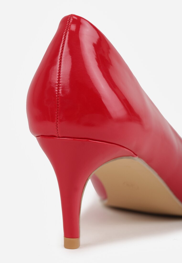 Pantofi cu toc Caronella Roșii