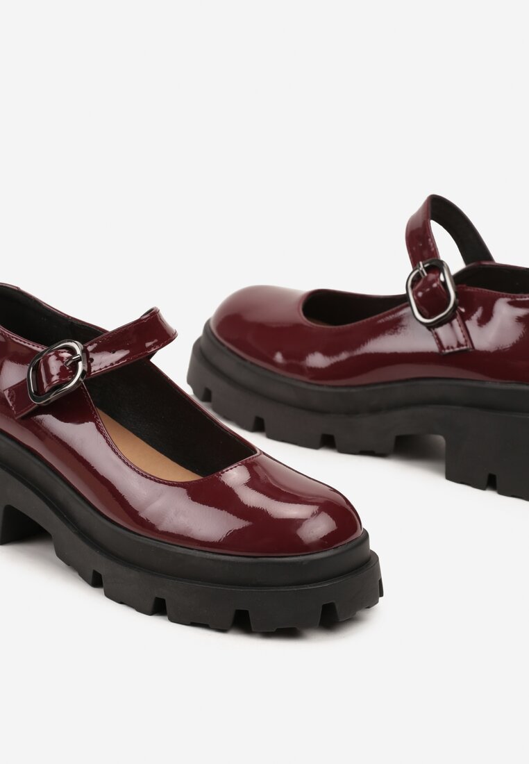 Pantofi casual Omela Bordo