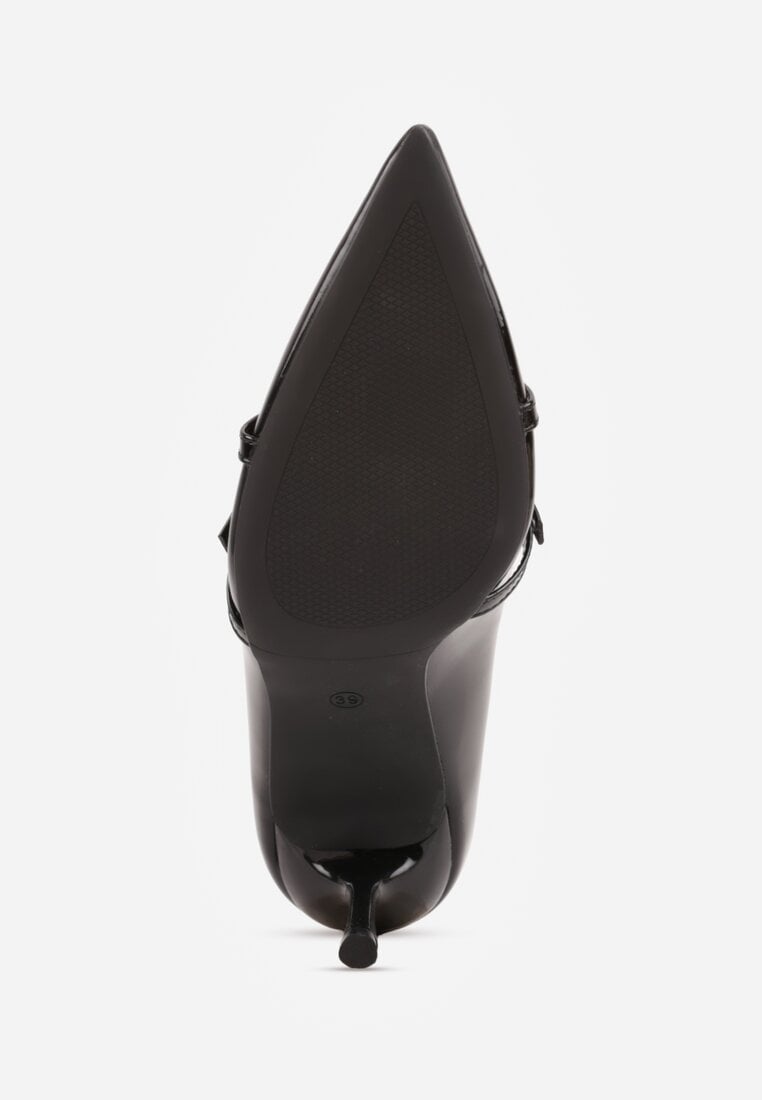 Pantofi cu toc Tamirella Negri