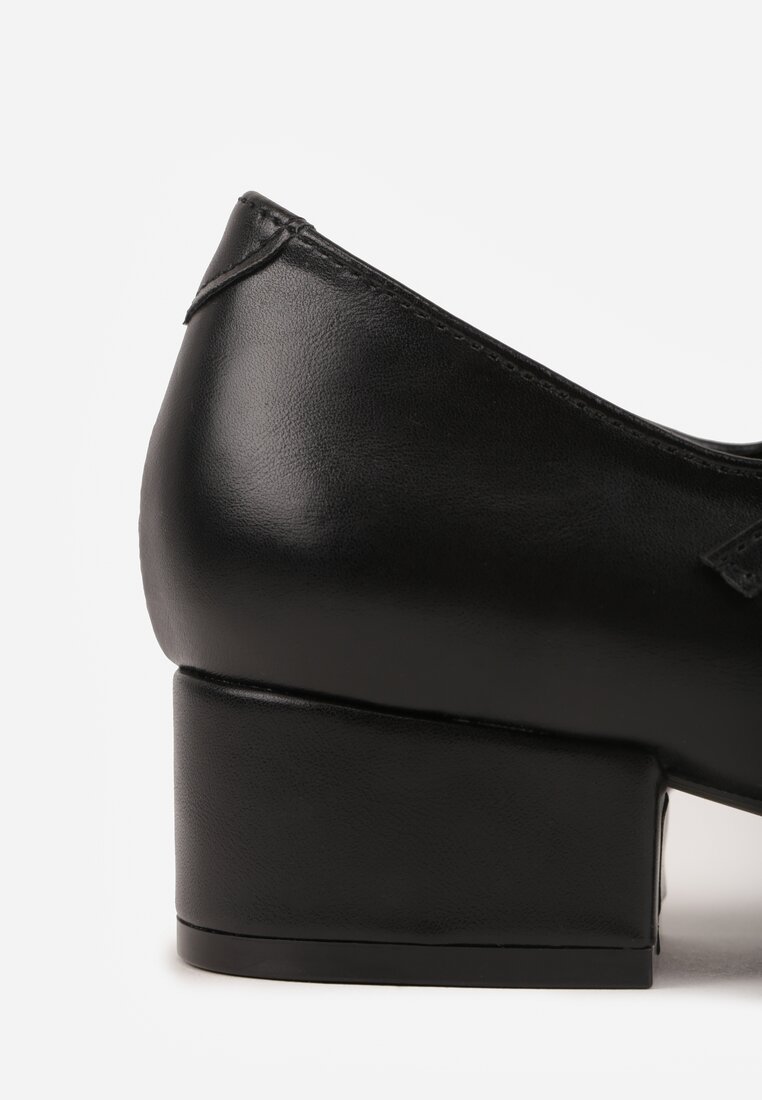 Pantofi cu toc Omevira Negri