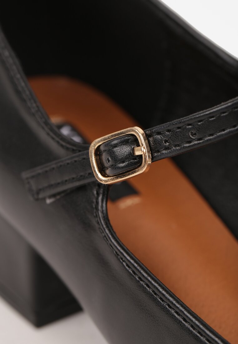 Pantofi cu toc Omevira Negri