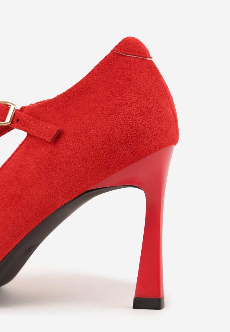 Pantofi stiletto Tamorniel Roșii
