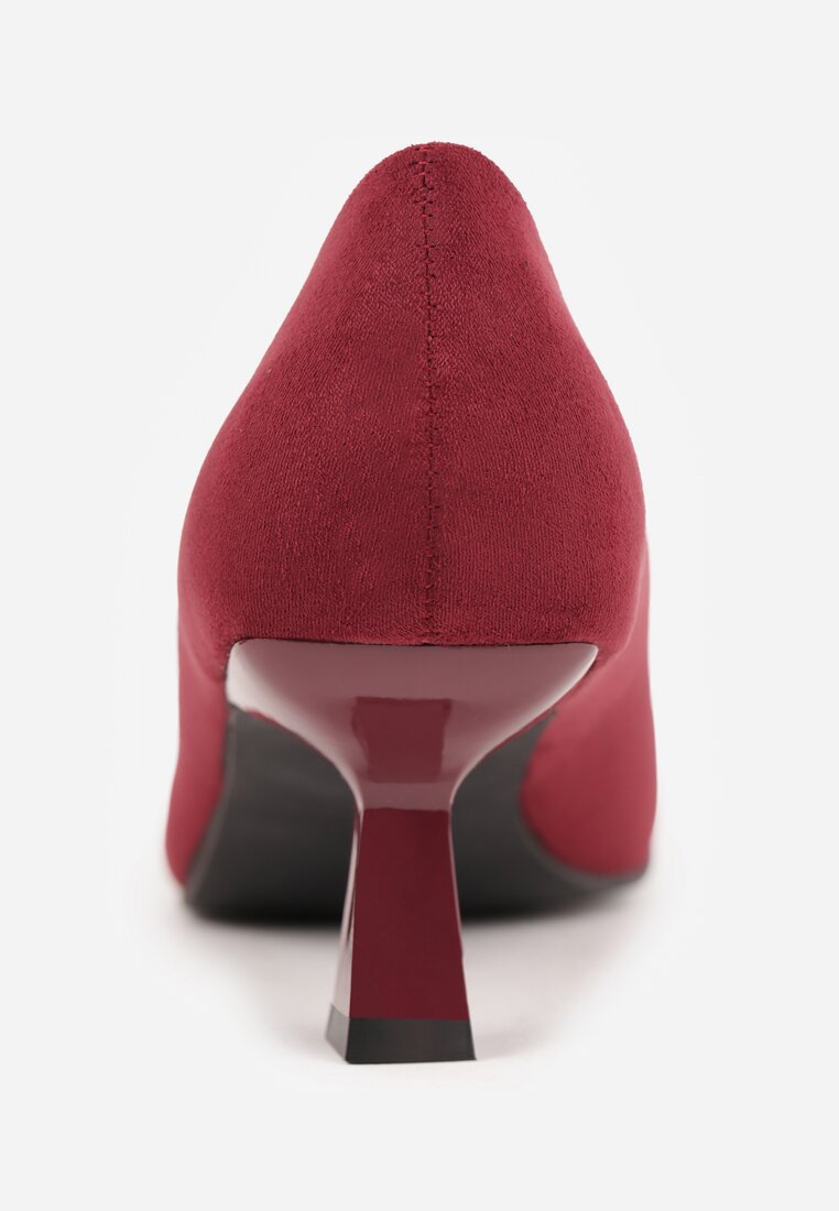 Pantofi cu toc Etaris Bordo