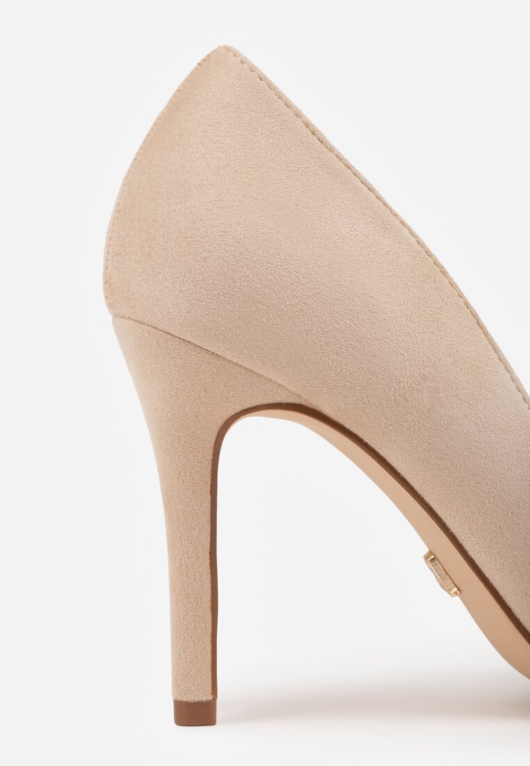 Pantofi stiletto Oliritia Bej închis