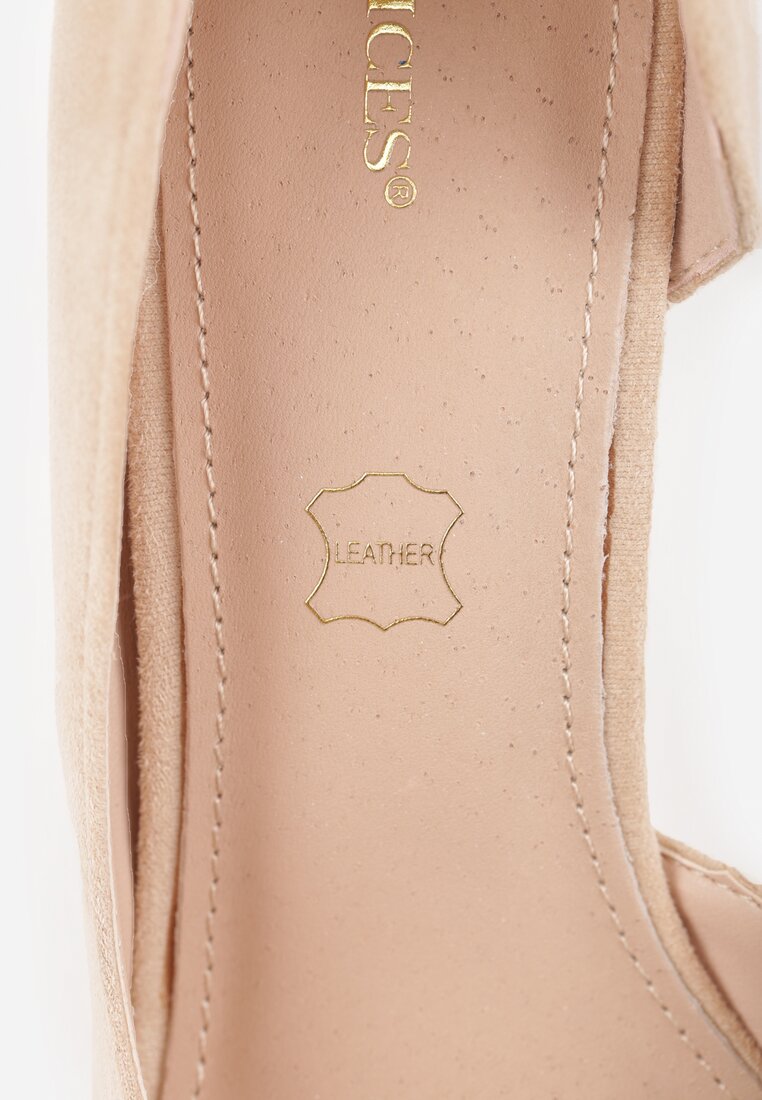 Pantofi stiletto Oliritia Bej închis