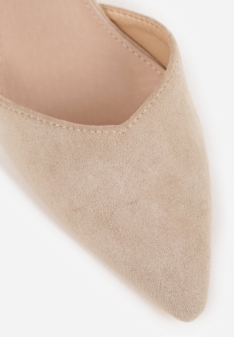 Pantofi cu toc Bej închis