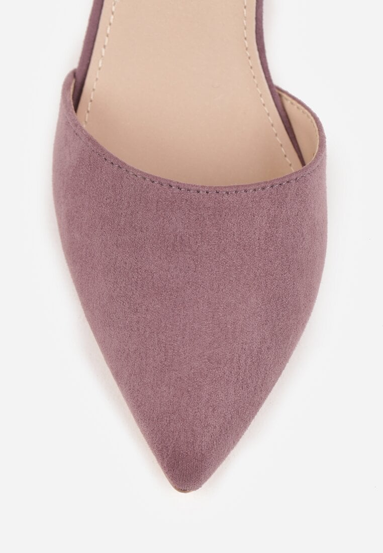 Pantofi cu toc Nurilora Mov deschis