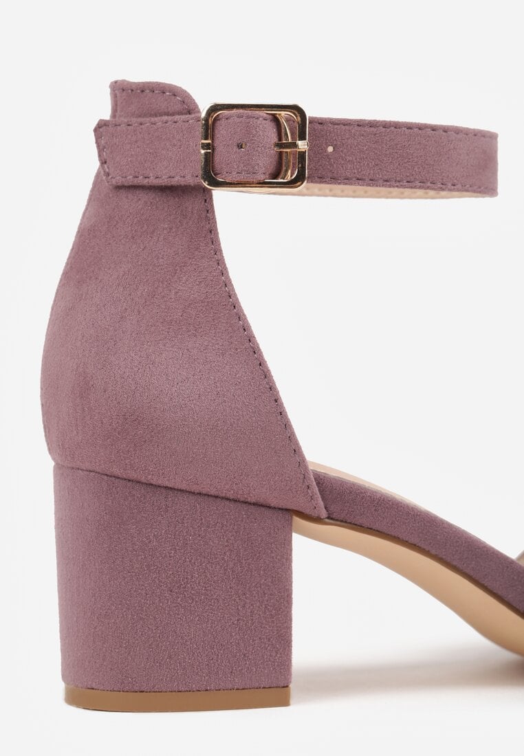 Pantofi cu toc Nurilora Mov deschis