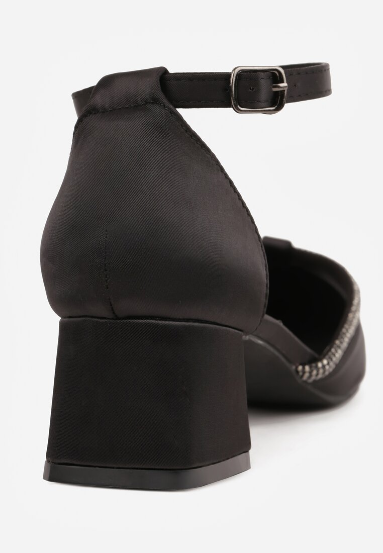 Pantofi cu toc Learetha Negri