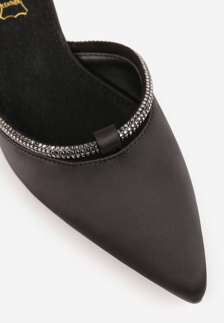 Pantofi cu toc Learetha Negri