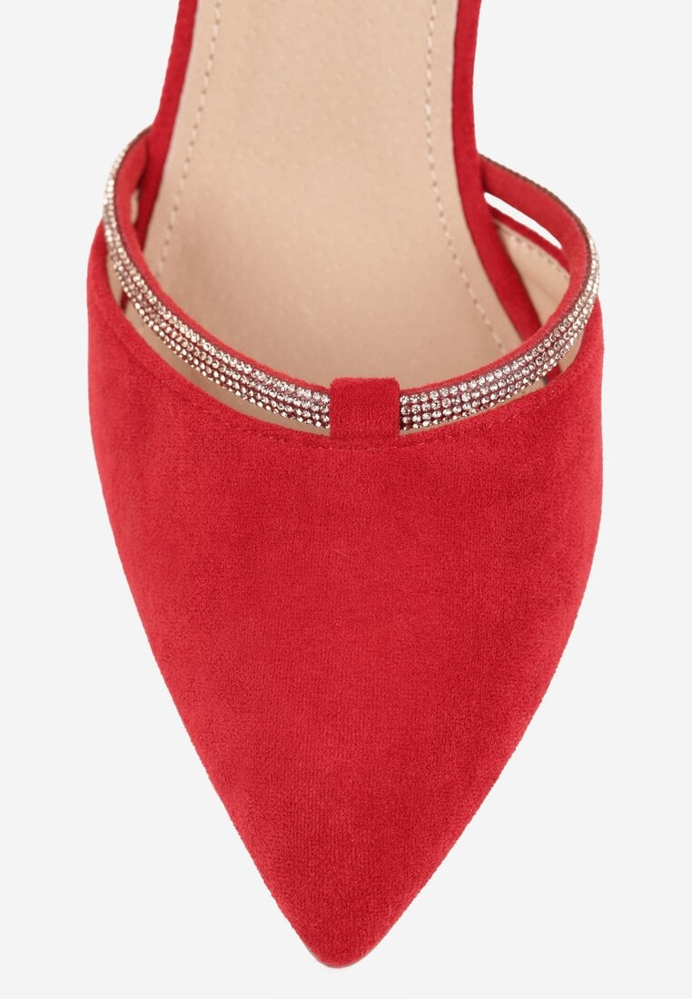 Pantofi cu toc Sarirra Roșii