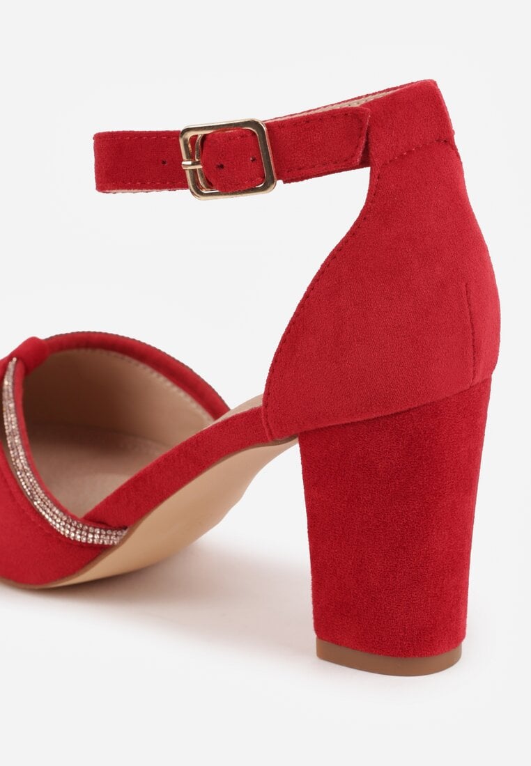 Pantofi cu toc Sarirra Roșii
