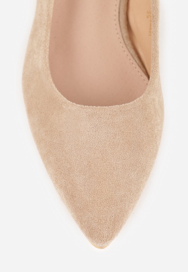 Pantofi cu toc Anniriel Bej închis