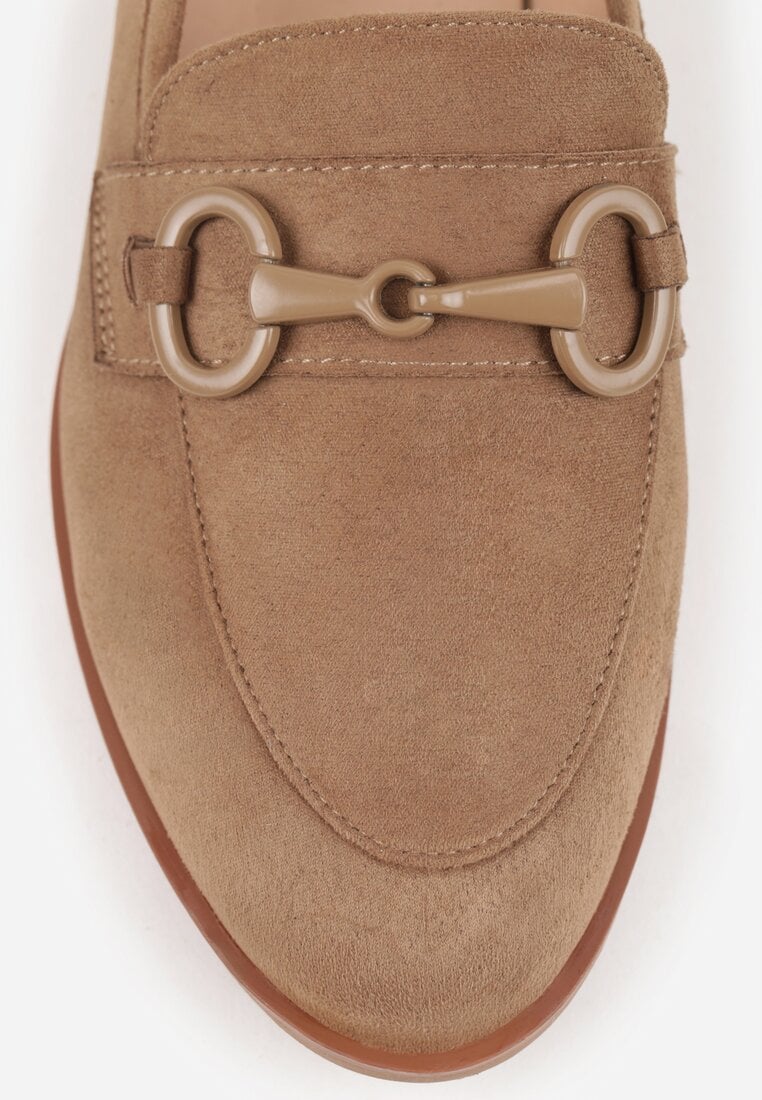 Mocasini Delariona Bej închis