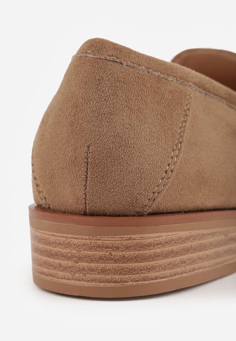 Mocasini Delariona Bej închis