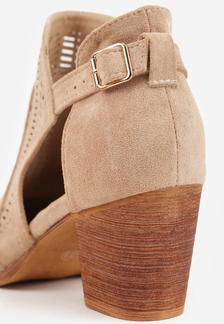 Botine Isfedi Bej închis