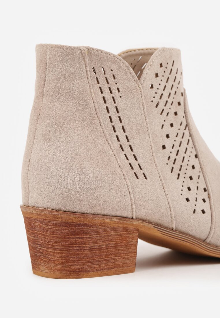 Botine Selahra Bej deschis