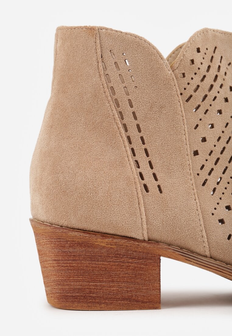 Botine Selahra Bej închis