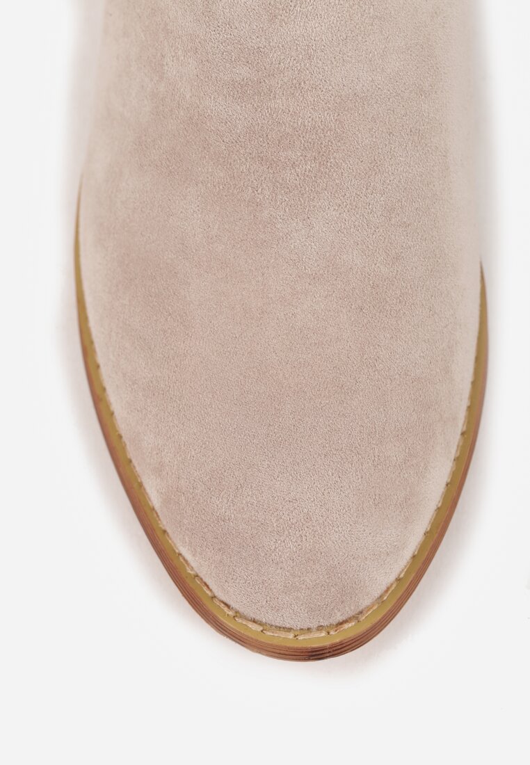 Botine Sarori Bej deschis