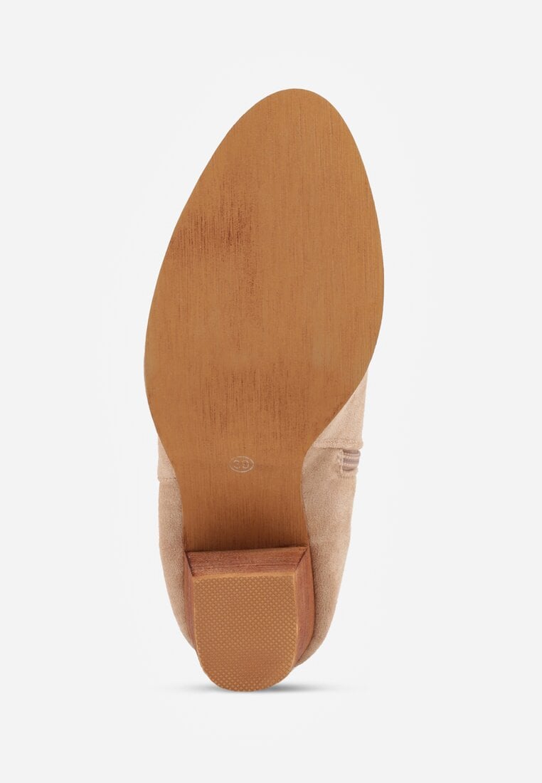 Botine Sarori Bej închis