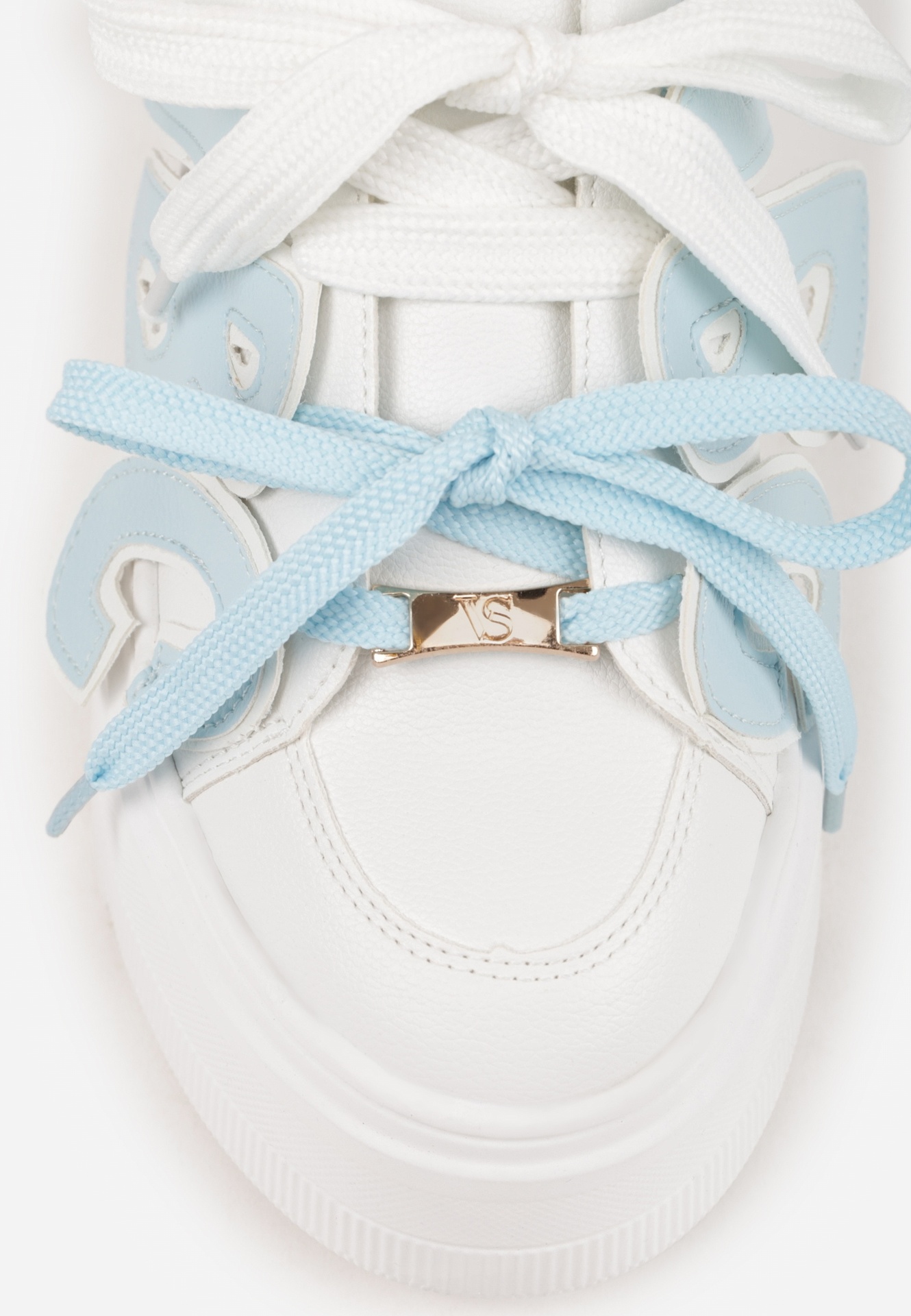 Sneakers Nelenith Alb cu albastru