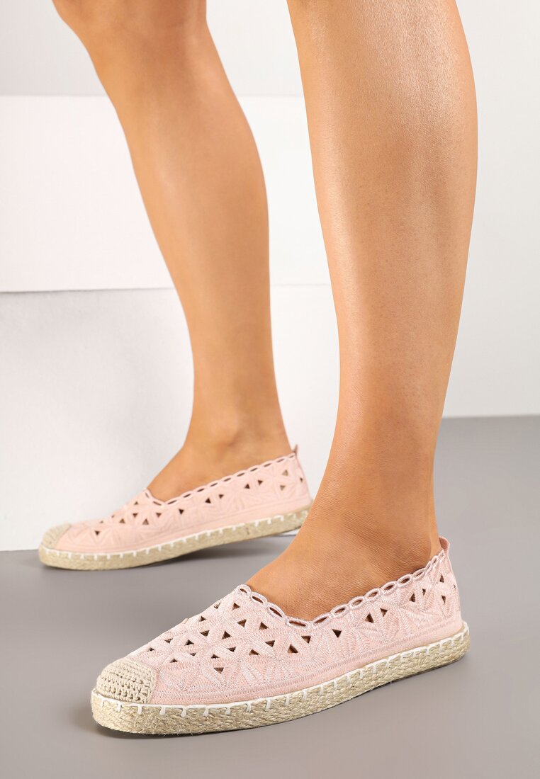 Espadrile Arivoni Roz