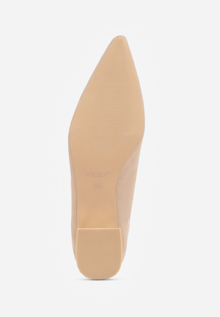 Pantofi cu toc Edilania Bej
