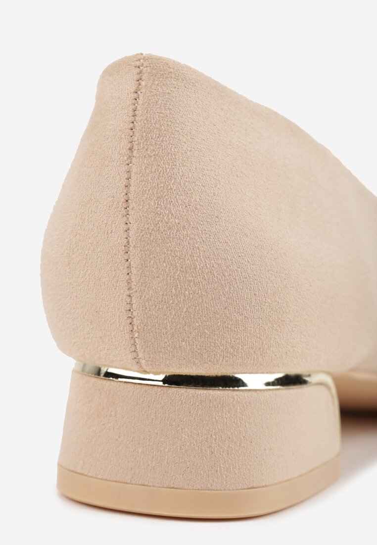 Pantofi cu toc Edilania Bej