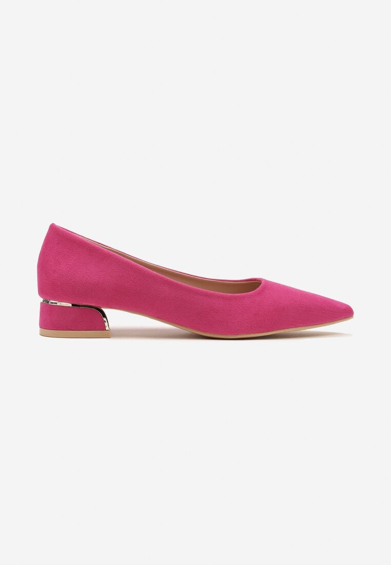 Pantofi cu toc Fucsia