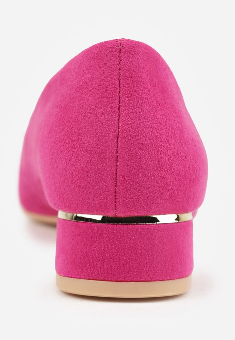 Pantofi cu toc Fucsia