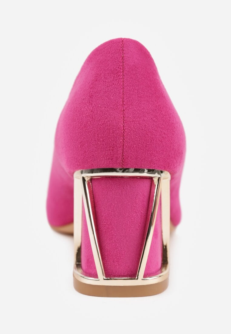 Pantofi cu toc Arvisin Fucsia