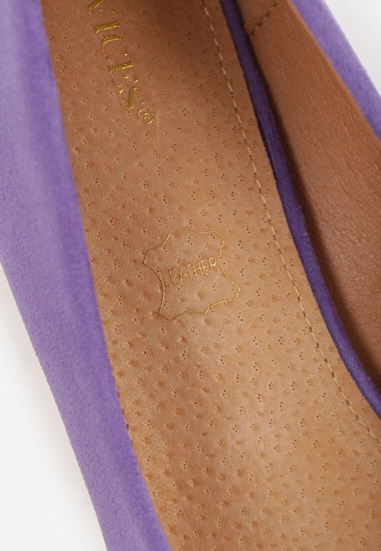 Pantofi cu toc Arvisin Mov