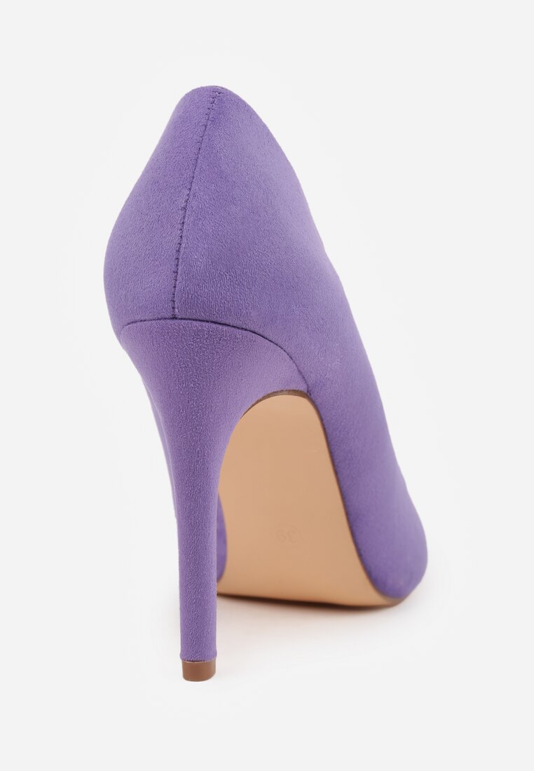 Pantofi stiletto Mov închis