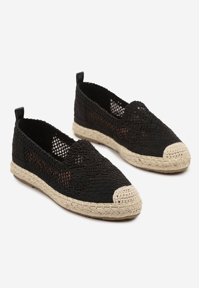 Espadrile Finselina Negre