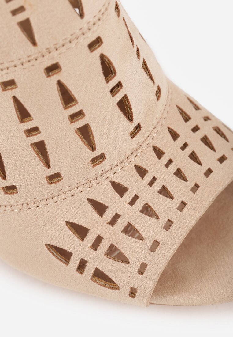 Sandale Linetelia Bej închis