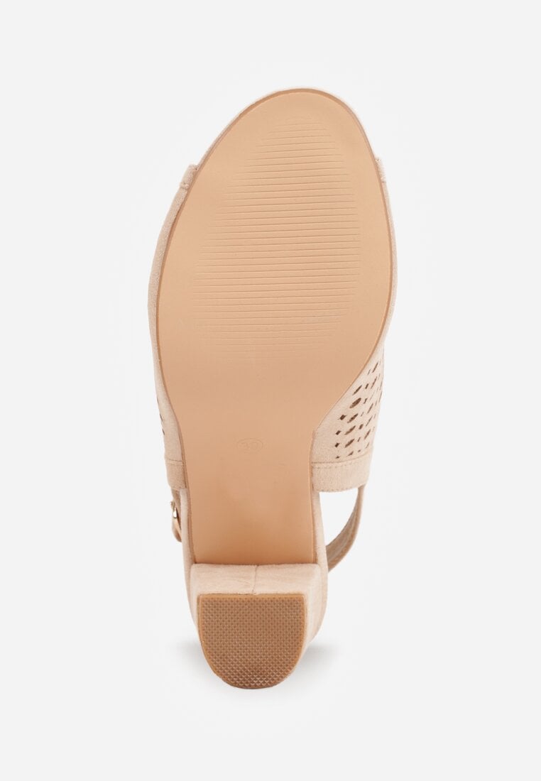 Sandale Linalira Bej închis