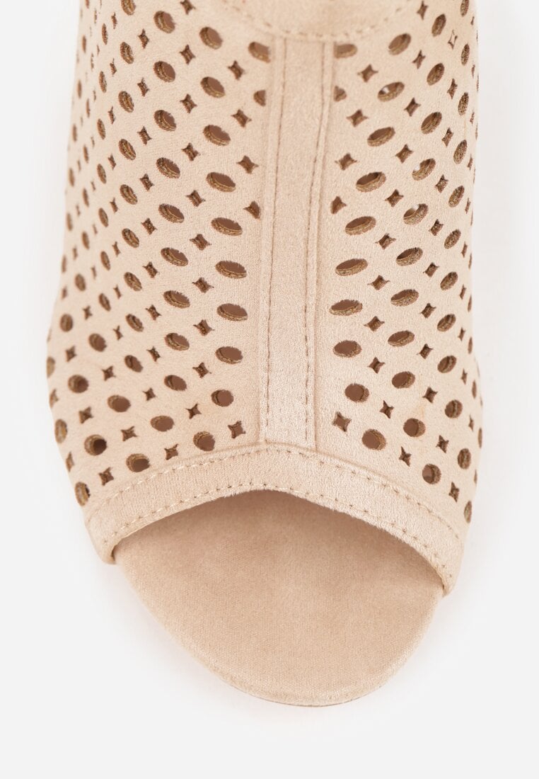 Sandale Linalira Bej închis