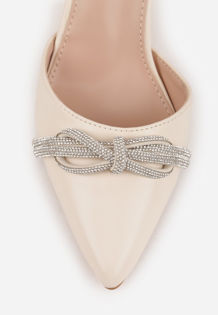 Pantofi cu toc Atennia Bej