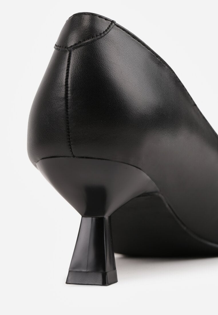 Pantofi cu toc Nalibre Negri