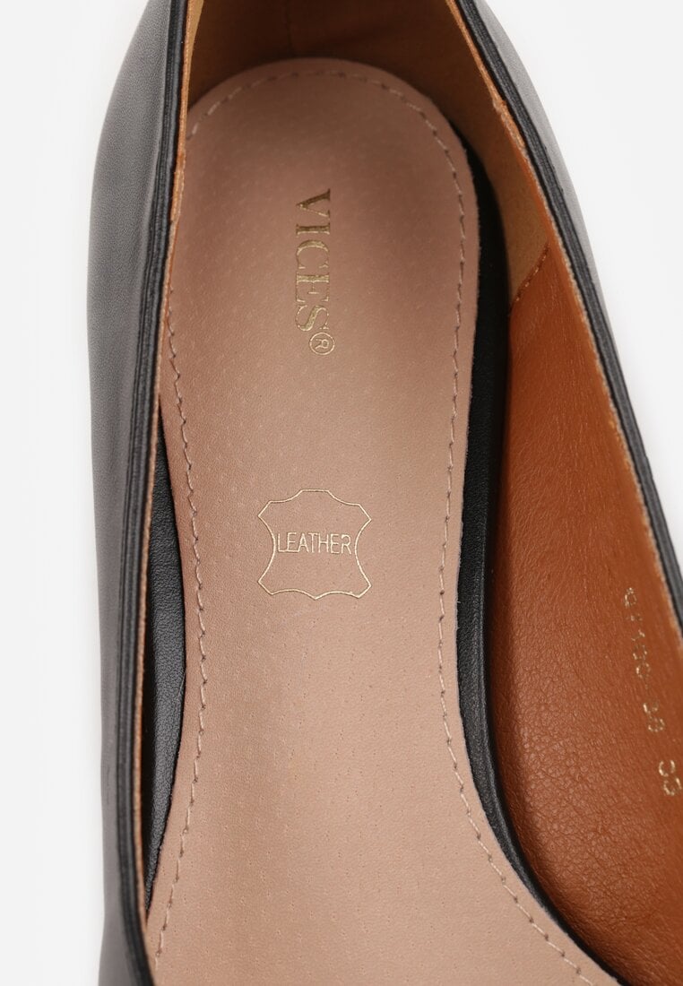 Pantofi cu toc Nalibre Negri