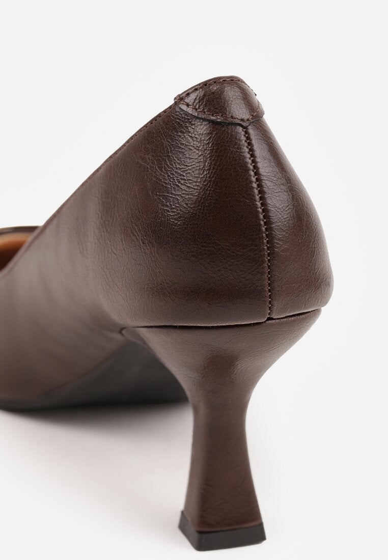 Pantofi cu toc Berrine Maro