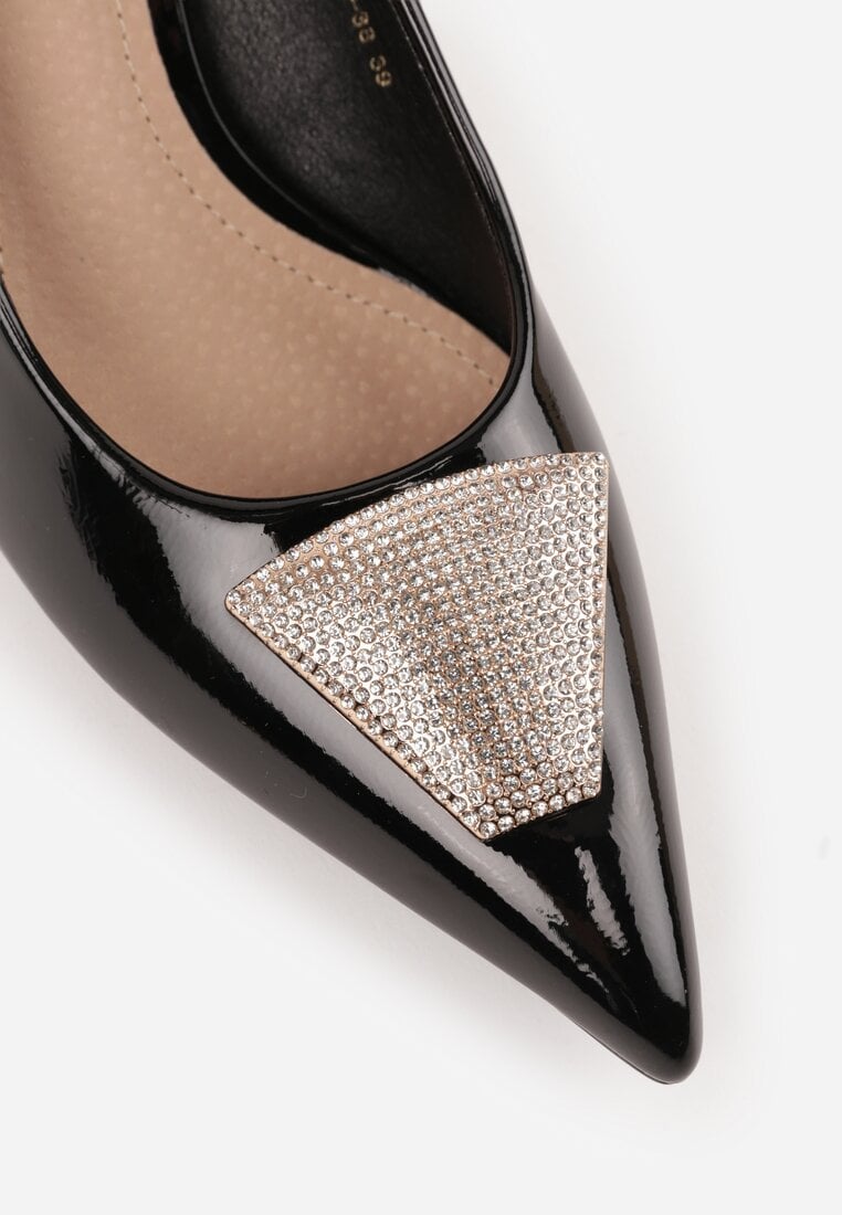 Pantofi stiletto Niravine Negri