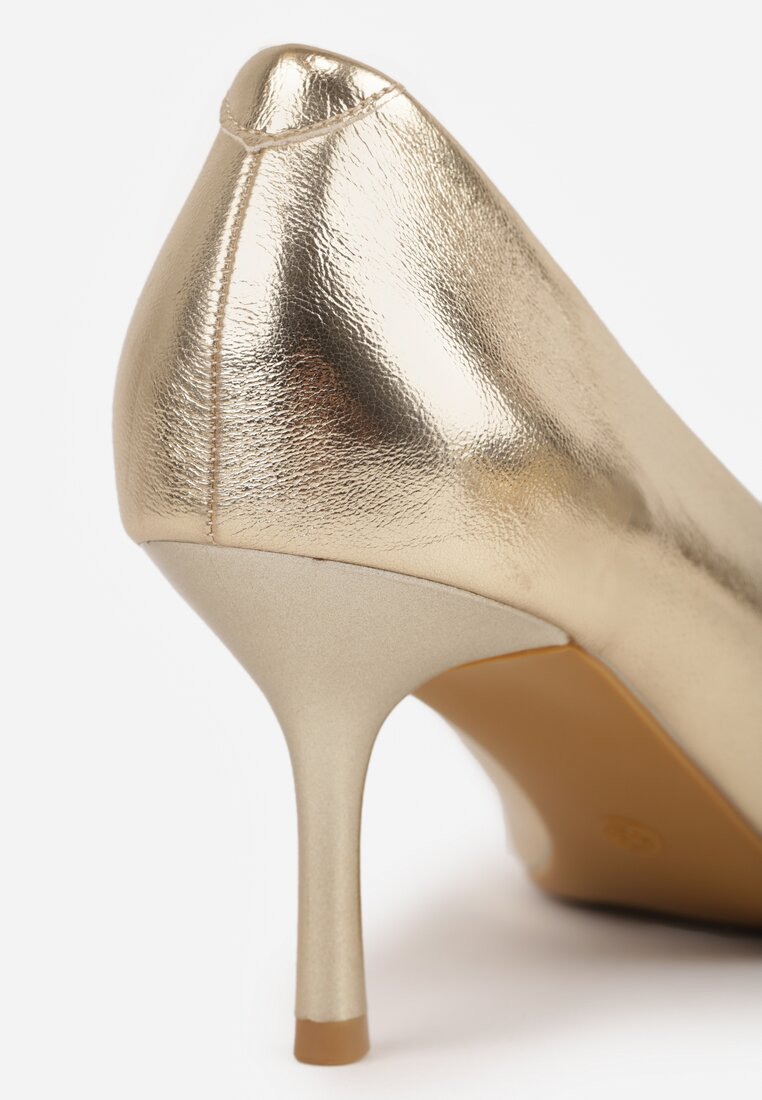 Pantofi stiletto Niravine Aurii