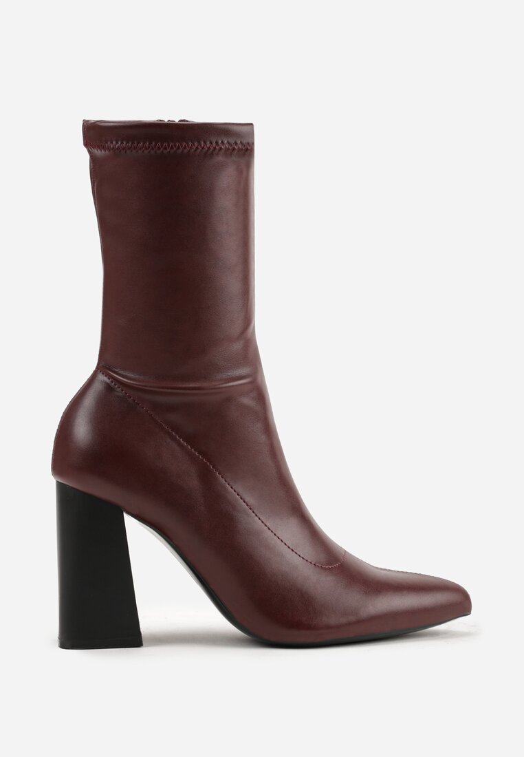 Botine Nevitte Bordo