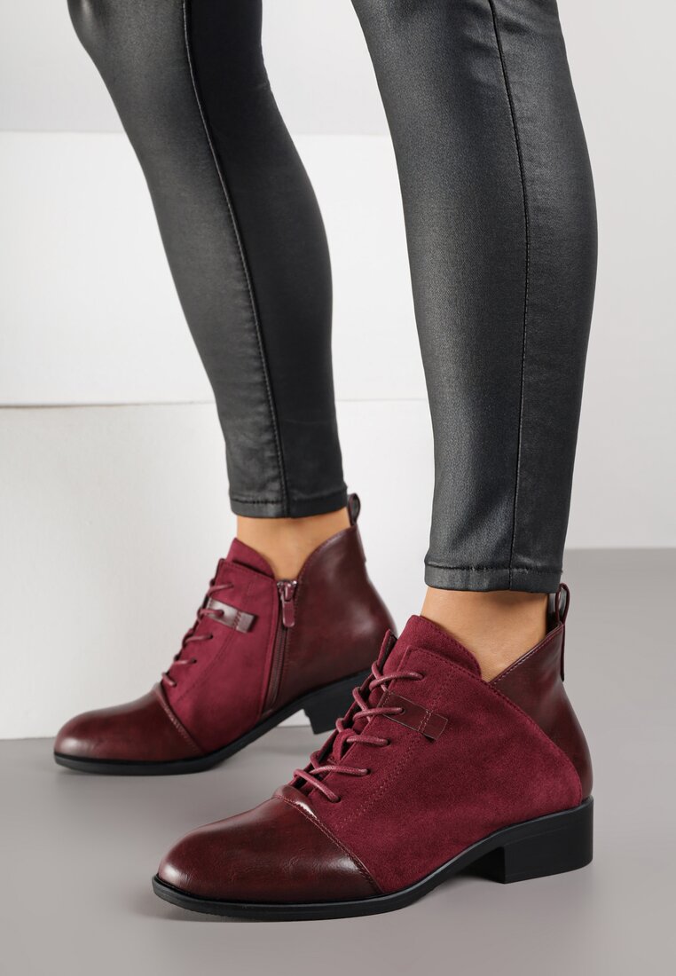 Botine Atavitte Bordo