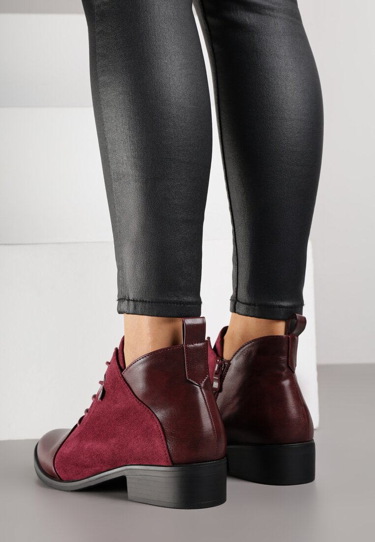 Botine Atavitte Bordo