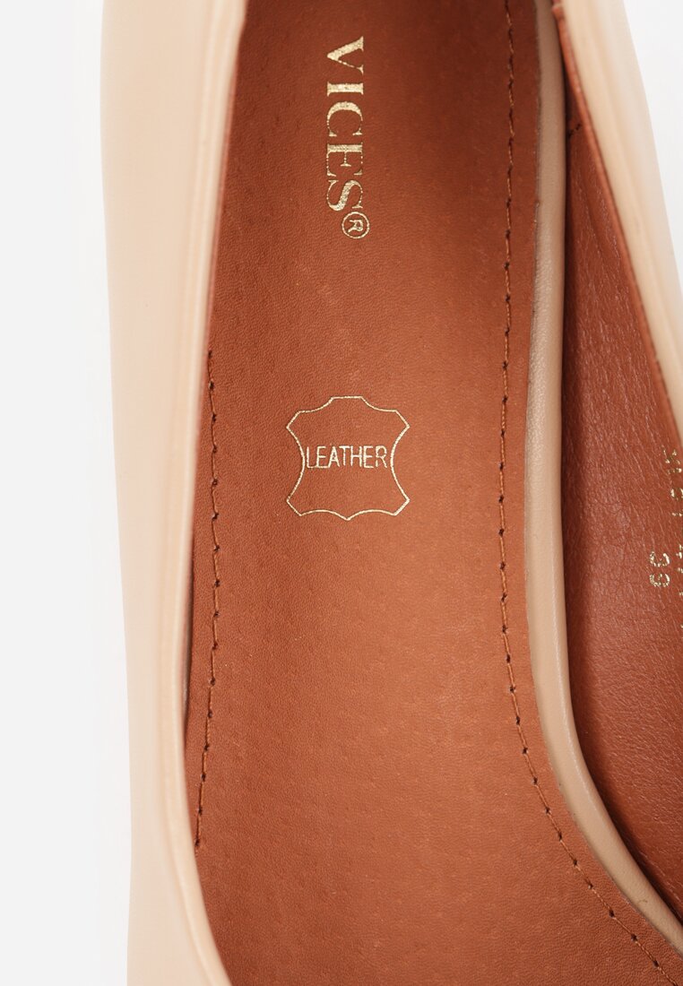 Pantofi cu toc Elperria Bej