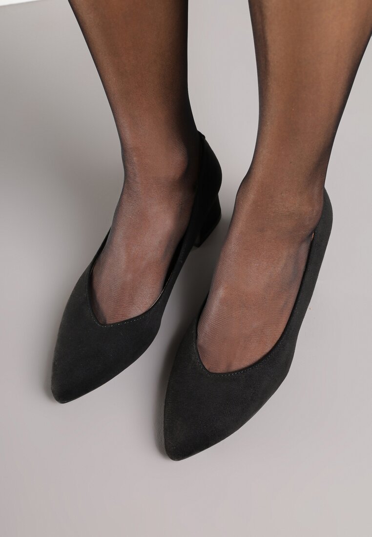 Pantofi cu toc Mixin Negri