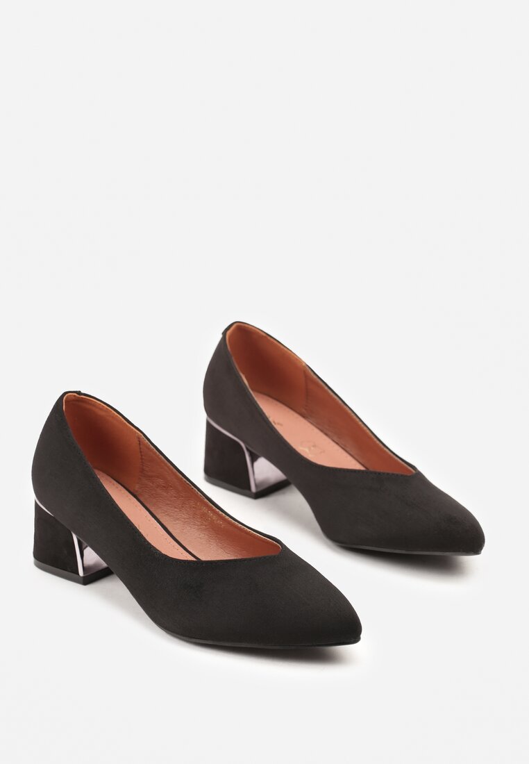 Pantofi cu toc Mixin Negri
