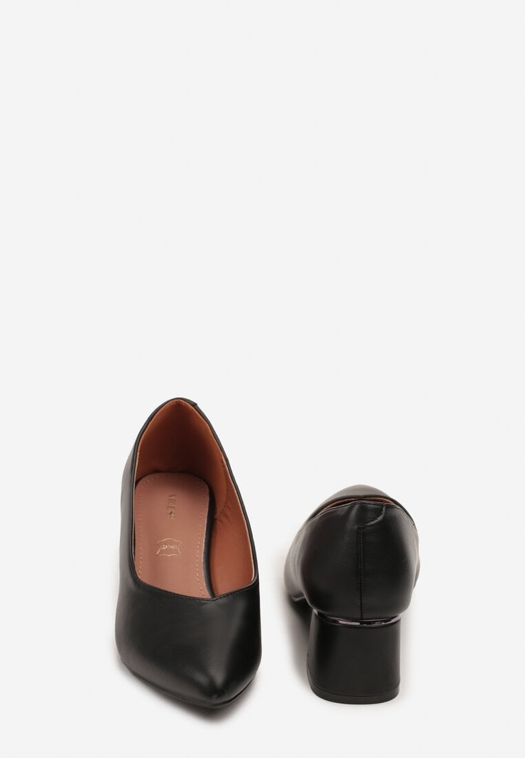 Pantofi cu toc Mixin Negri